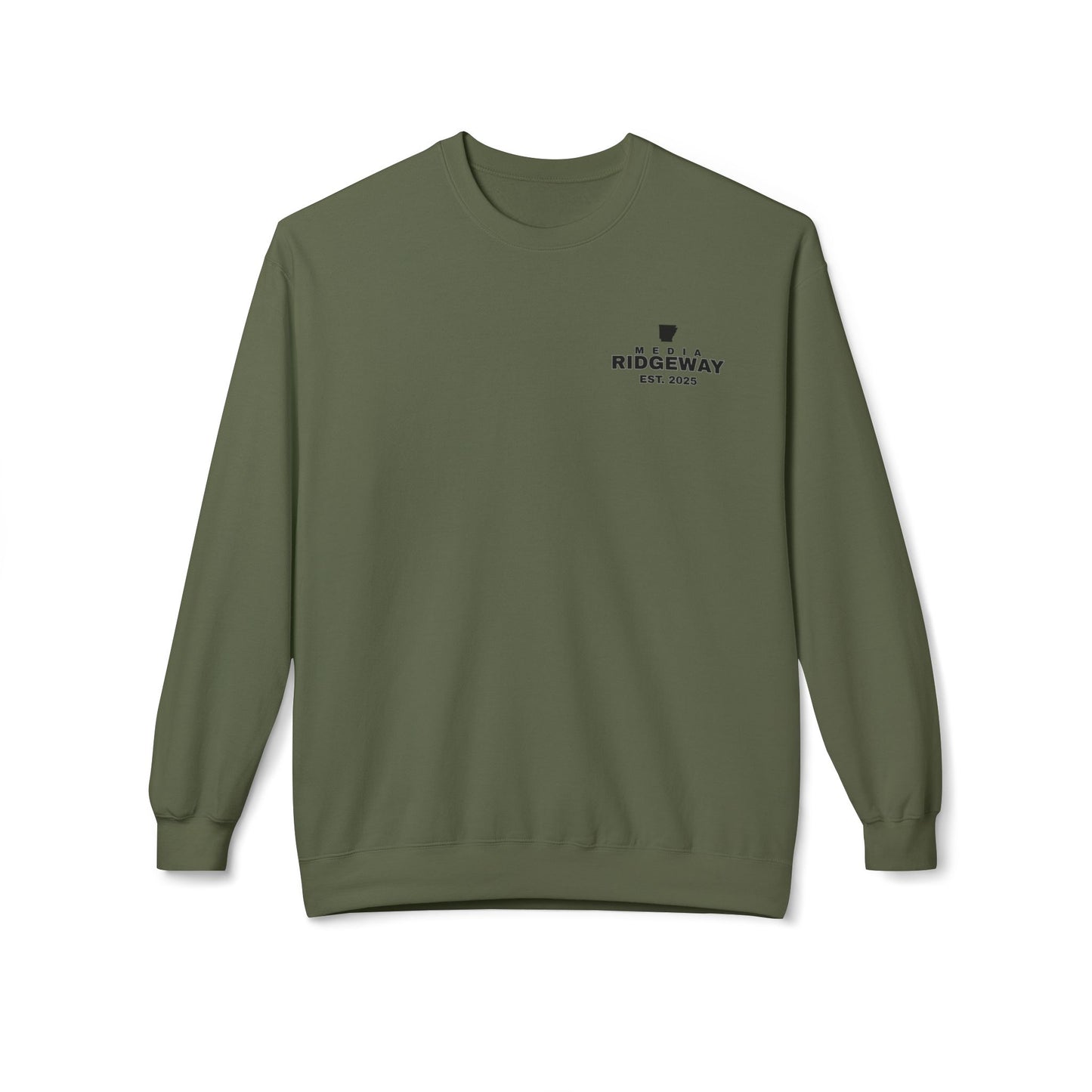 RM Co. Fleece Logo Sweatshirt by  Gildan
