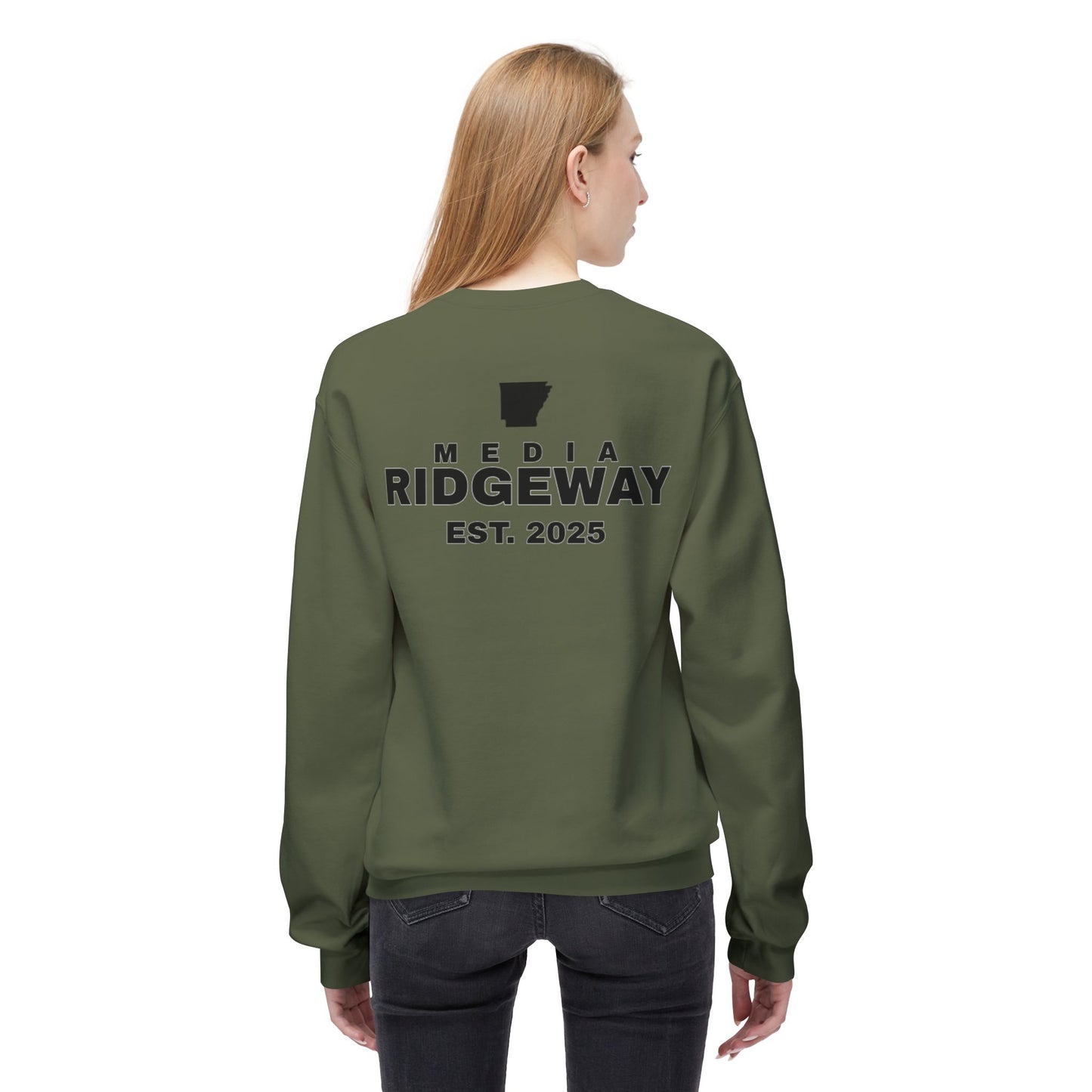 RM Co. Fleece Logo Sweatshirt by  Gildan