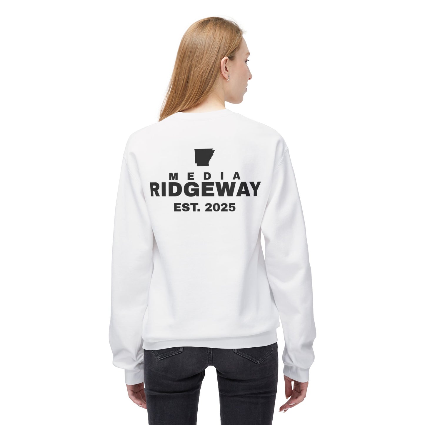 RM Co. Fleece Logo Sweatshirt by  Gildan